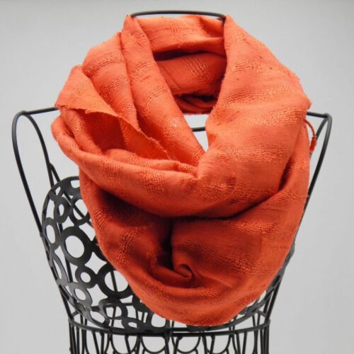 Rough Raw Silk Scarf Ethic & chic