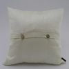 Coussin Soie Sauvage Nature - Ivoire - verso