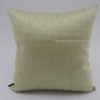Coussin Soie Sauvage Nature - Beige