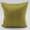 Raw Silk Cushion Covers - Bamboo