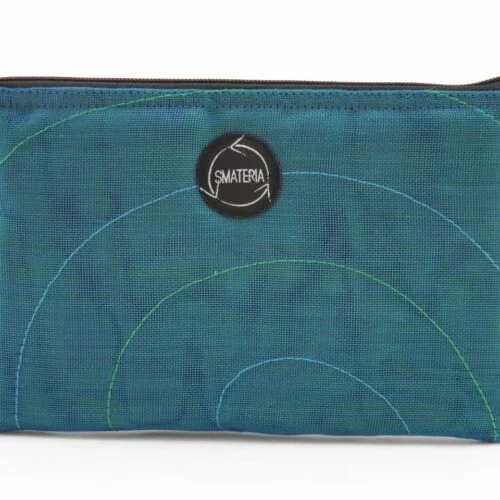 La Pochette Tablette Éthique Mini - Bleu pétrole