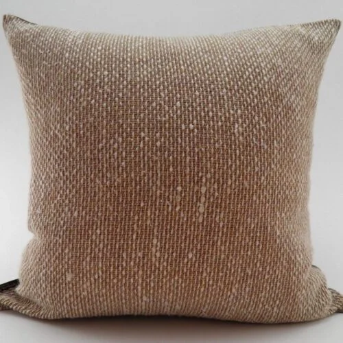 Le Cocon - Housse de coussin Laine et Soie - Naturel