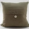 Le Cocon - Housse de coussin Laine et Soie - Naturel - verso