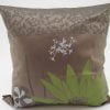 Water Lily Cushion Cover – 2 in 1 - Bronze / Anise - 45x45cm