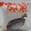 Wild Animal Cushion Cover - Small quail
