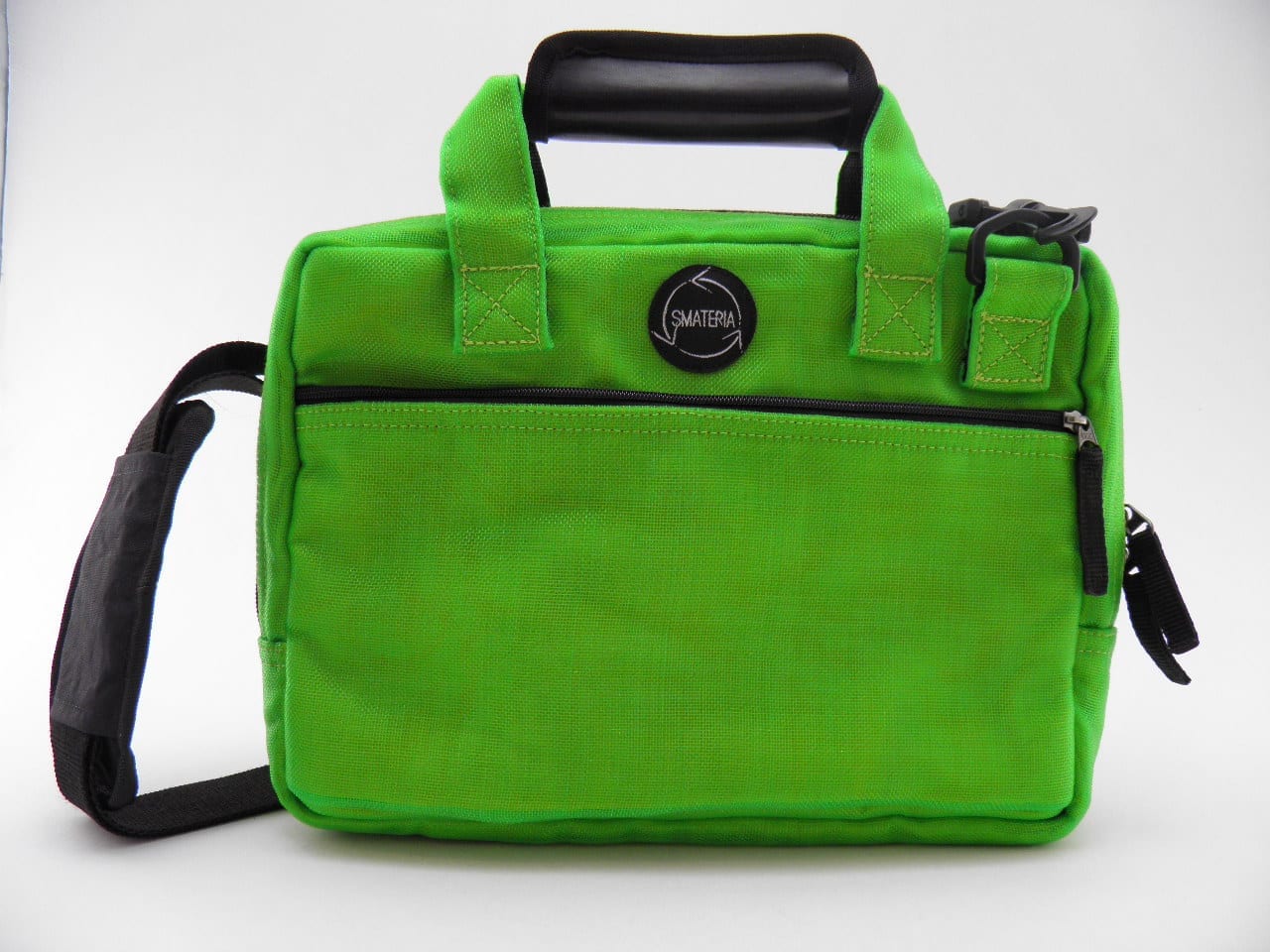 Upload - Ethical Laptop Bag - Small - Apple Green