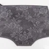 La Lingerie - pochette transparente - Gris foncé - verso