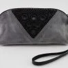 Serif - Eco-friendly clutch bag wrist-strap - Gray