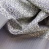 Jasmine Shawl - Silk brocade - Silver - detail