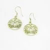 Les Boucles d'oreilles - Lotus - laiton recyclé - Petit