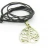 Bodhi Tree Pendant recycled brass