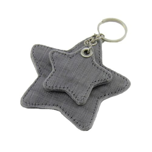 TIP - Ethical Key ring Star or Heart | Ethic & chic