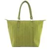 Leisure Raw Silk Handbag - Bamboo