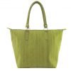 Leisure Raw Silk Handbag - Bamboo
