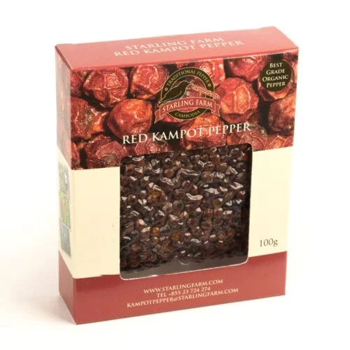 Kampot Pepper Red – Ecocert Certified