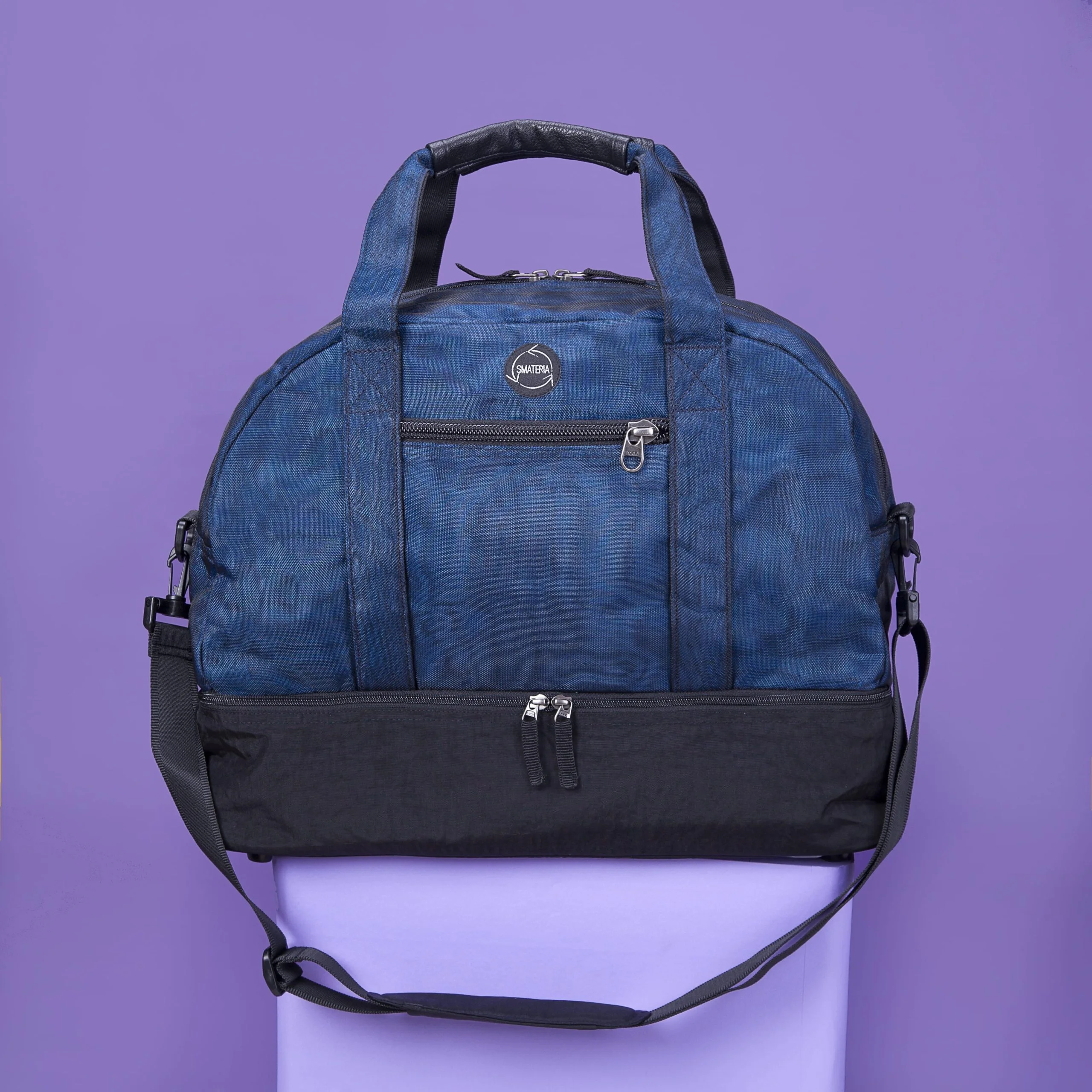 Transfer – Ethical weekend bag - Navy blue