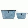 Nick - Ethical vanity case - Large - Small - Blue chevron