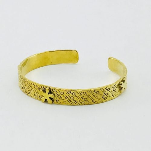 Star Bracelet – Recycled Brass