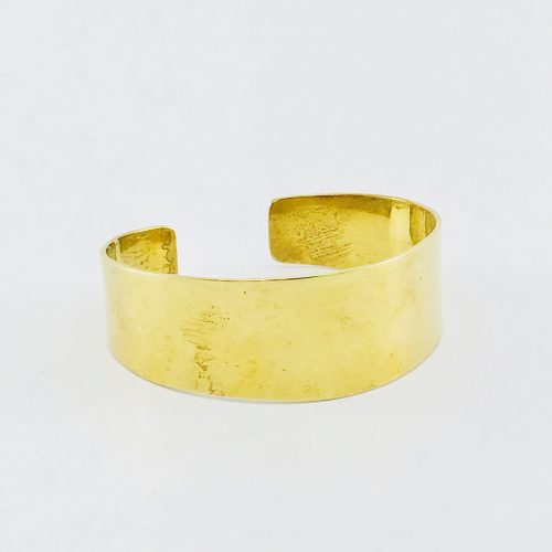 Plain Bracelet – Recycled Brass
