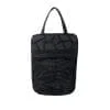 Voyager - Eco-friendly leather bag - Black - handle