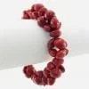 Le Croiser - Bracelet graines naturelles - Rouge