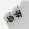 Ball Earrings – Natural seeds earrings - Brown