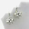 Ball Earrings – Natural seeds earrings - White