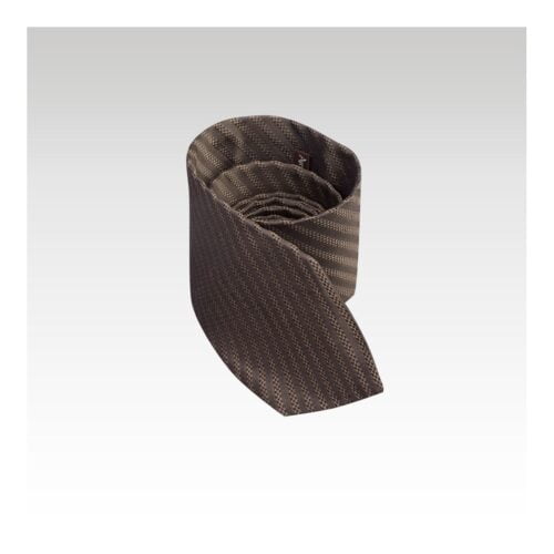 Stripe Chorebab Silk Ties - Bronze