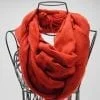 Rough – Raw Silk Scarf – Red