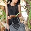 Radius – Eco-friendly Handbag – Charcoal