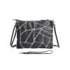 Tile – Eco-friendly Leather Bag - Charcoal