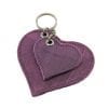 TIP – Ethical Key ring Heart – Lilac