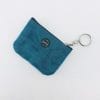 GEEK – Change purse and key ring - Oil blue