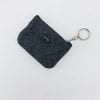 GEEK – Change purse and key ring - Charcoal
