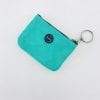GEEK – Change purse and key ring - Turquoise