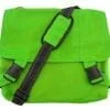 Shift – ethical messenger bag – Apple green - strap