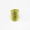 La Bague – Martelée – laiton recyclé