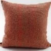 Le Cocon – Housse de coussin Laine et Soie – Orange