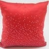 Happy Dots – Ethical Cushion Cover – Red – 45x45cm