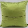 Precious Silk Cushion Cover - Anis / Bronze - 45x45cm - verso