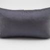 Happy Dots – Ethical Cushion Cover – Charcoal – 45x27cm – verso