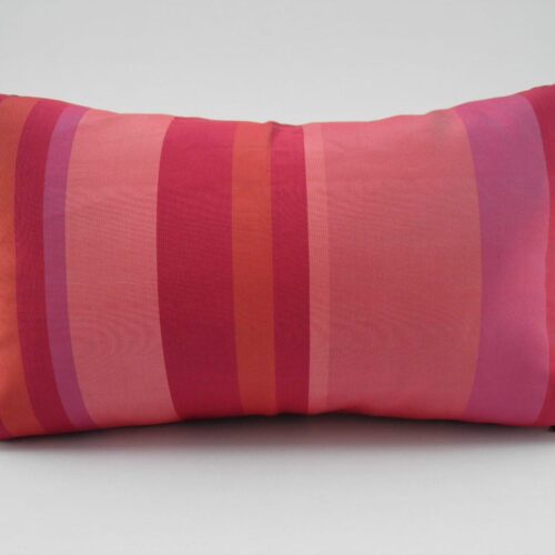 Kep Stripe Cushion Cover – Fuchsia / Red – 45x27cm