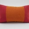 Chorebap Jasmine – Cushion Cover – Burgundy / Orange – 45x27cm