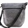Scratch-net – Eco-friendly Shoulder bag – Small - Gray - verso