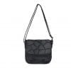 Square - Eco-friendly leather bag - Black