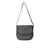 Square - Ethical Crossbody bag - Charcoal