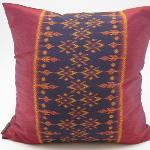 Coussin IKAT Hol Lboeuk - Traditionnel - 45x45cm