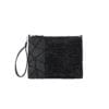 Sann – Eco-friendly leather strap wallet - Black