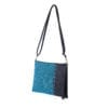 Sann - Ethical strap wallet - Oil blue - strap - side