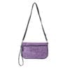 Sophea - Ethical strap wallet - Lilac - verso